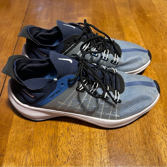 NIKE EXP-X14 Running Shoes | Men’s Size 7.5 | Style A01554-401 Blue Navy Ice - Picture 1 of 15